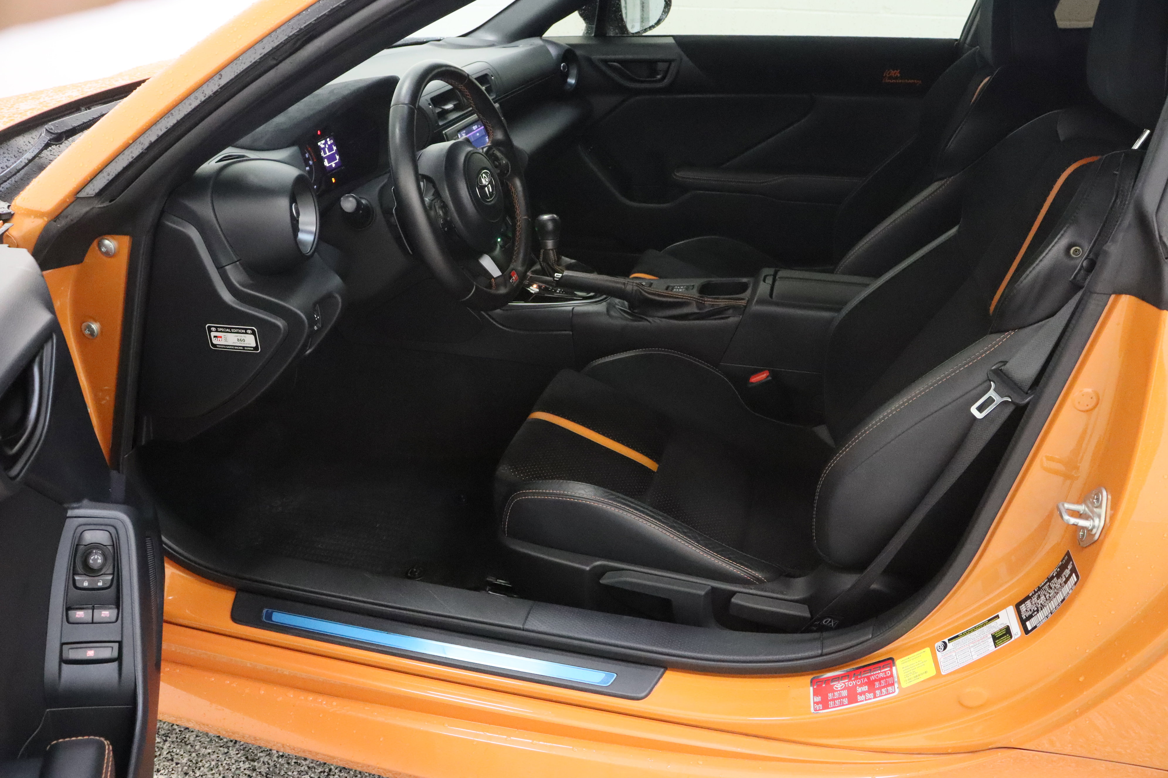 Certified 2023 Toyota GR86 10th Anniversary SE RWD image 14