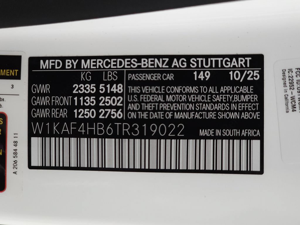 Certified 2026 Mercedes-Benz C 300 4MATIC Sedan image 33
