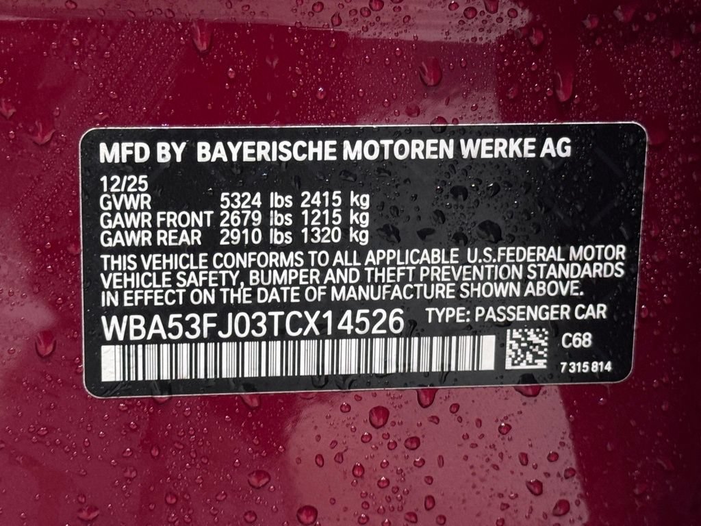 Used 2026 BMW 530i xDrive w/ M Sport Package AWD/4WD image 32