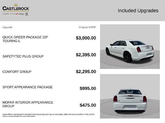 Certified 2021 Chrysler 300 Touring L AWD/4WD image 6