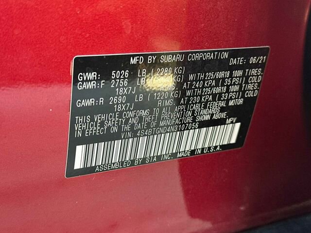 Used 2022 Subaru Outback Limited XT AWD/4WD image 37