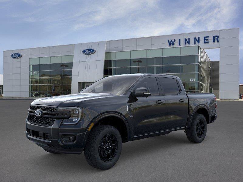 New 2025 Ford Ranger Lariat w/ Black Appearance Package AWD/4WD video 1