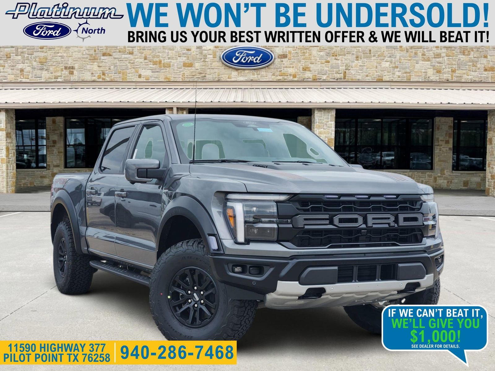 New 2026 Ford F150 Raptor AWD/4WD image 1