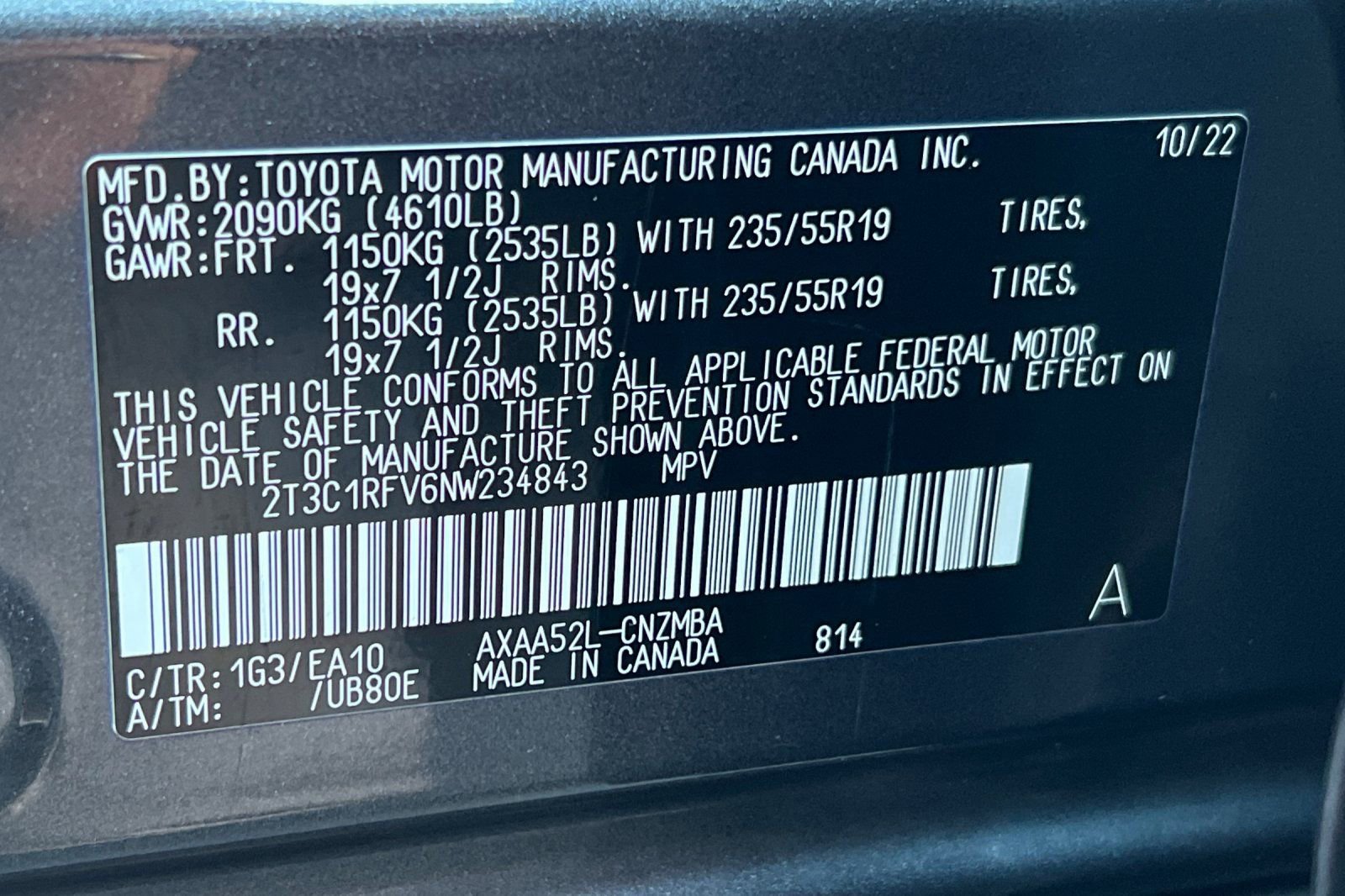 Certified 2022 Toyota RAV4 XLE Premium image 29