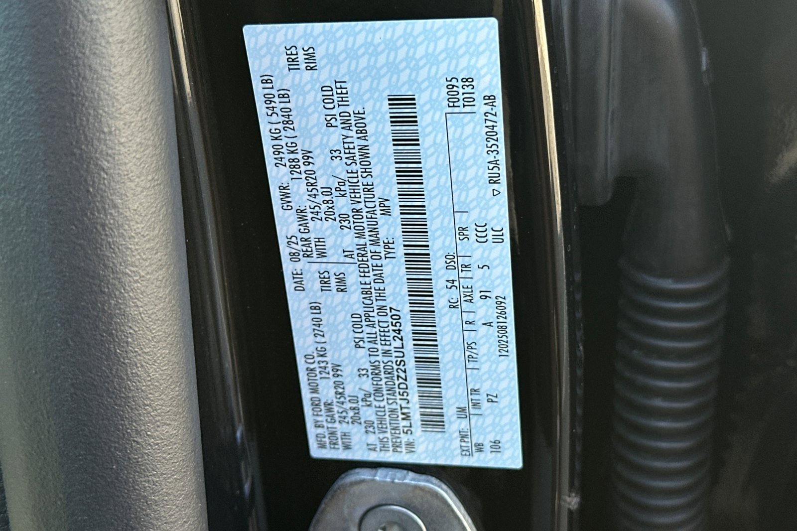 New 2025 Lincoln Corsair Grand Touring w/ Equipment Group 301A image 27