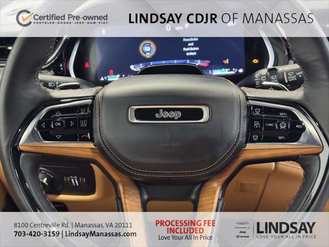 Certified 2024 Jeep Grand Cherokee Summit AWD/4WD image 25