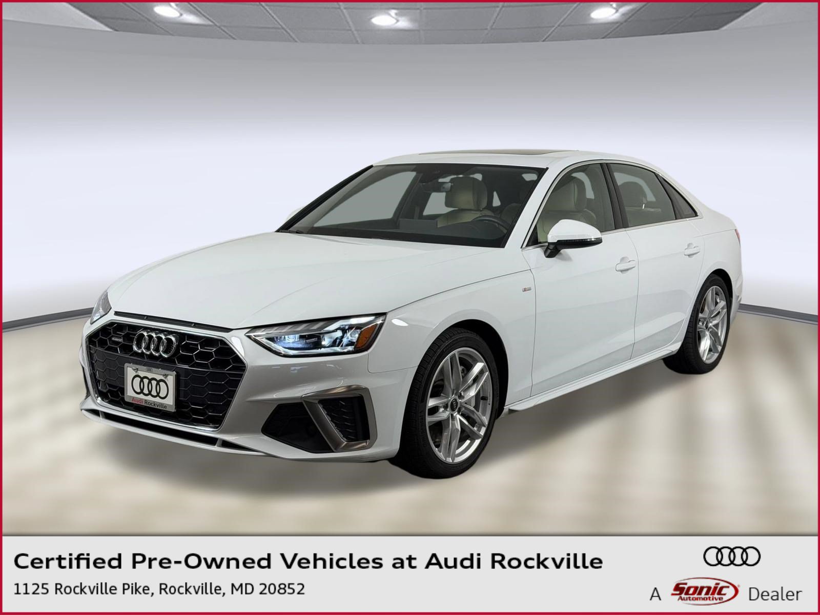 Certified 2023 Audi A4 2.0T Premium w/ Convenience Package AWD/4WD image 1