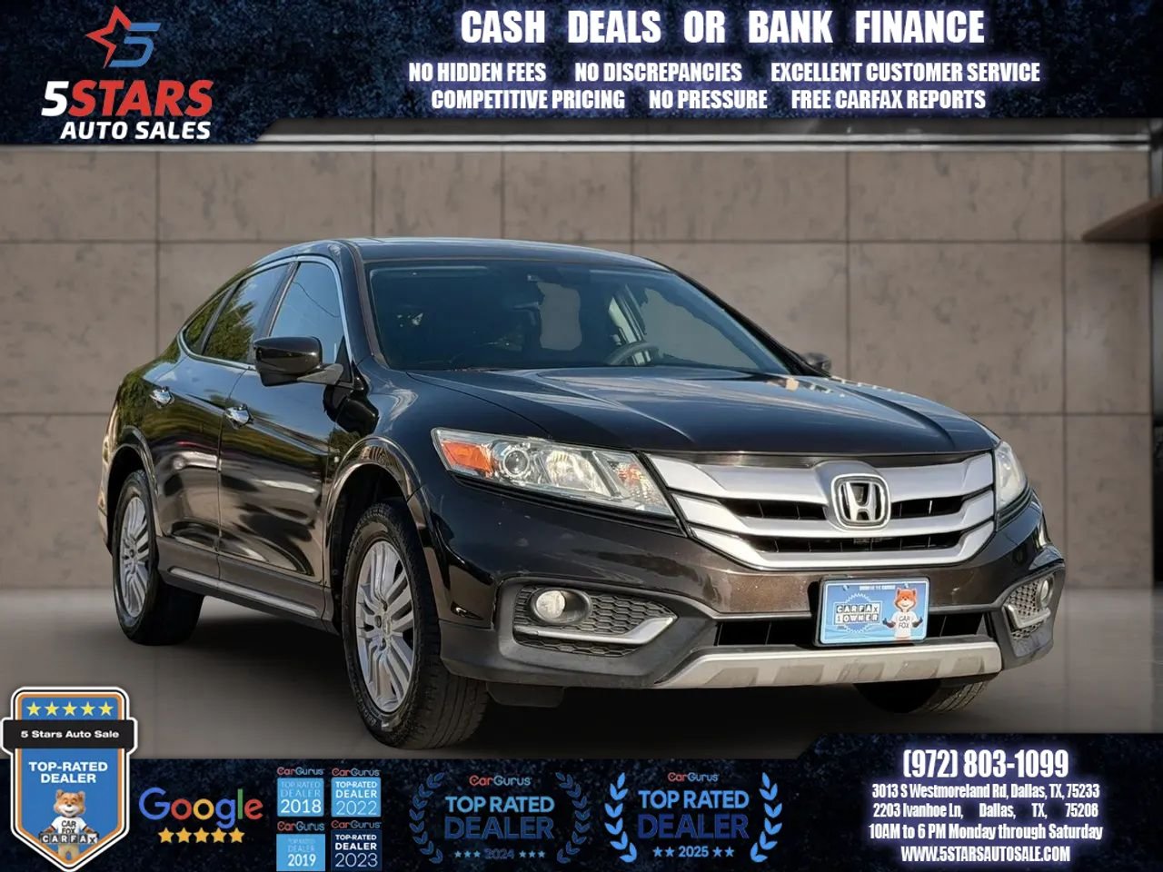 Used 2015 Honda Crosstour EX-L