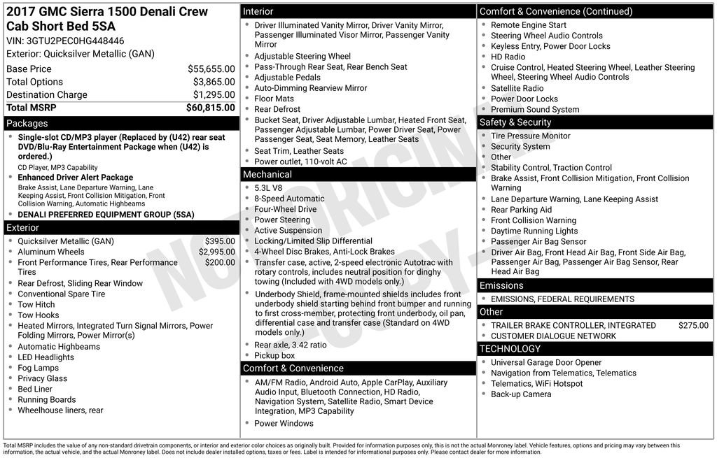 Used 2017 GMC Sierra 1500 Denali image 6