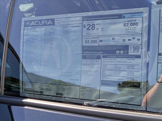 New 2025 Acura ADX FWD image 18