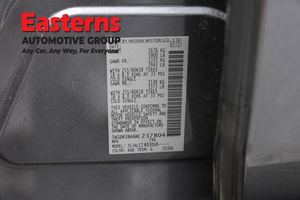 Used 2022 Nissan Pathfinder SV FWD image 36