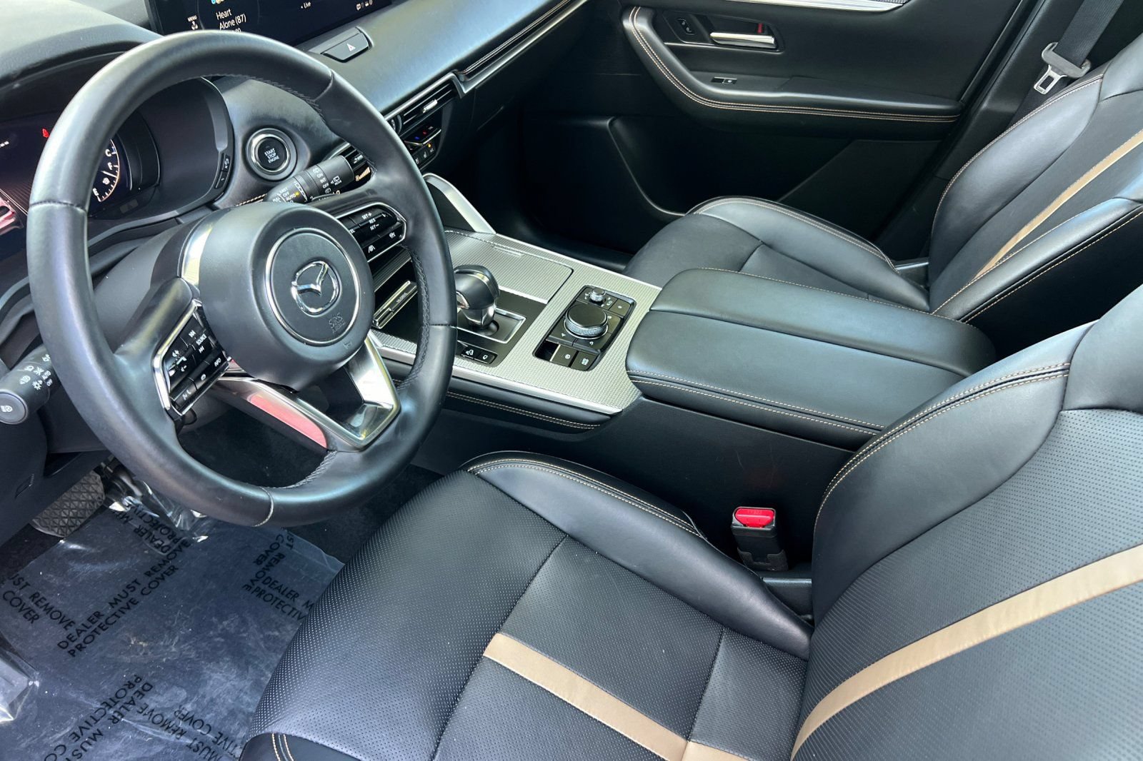Certified 2025 MAZDA CX-70 3.3 Turbo S w/ Premium Package AWD/4WD image 12