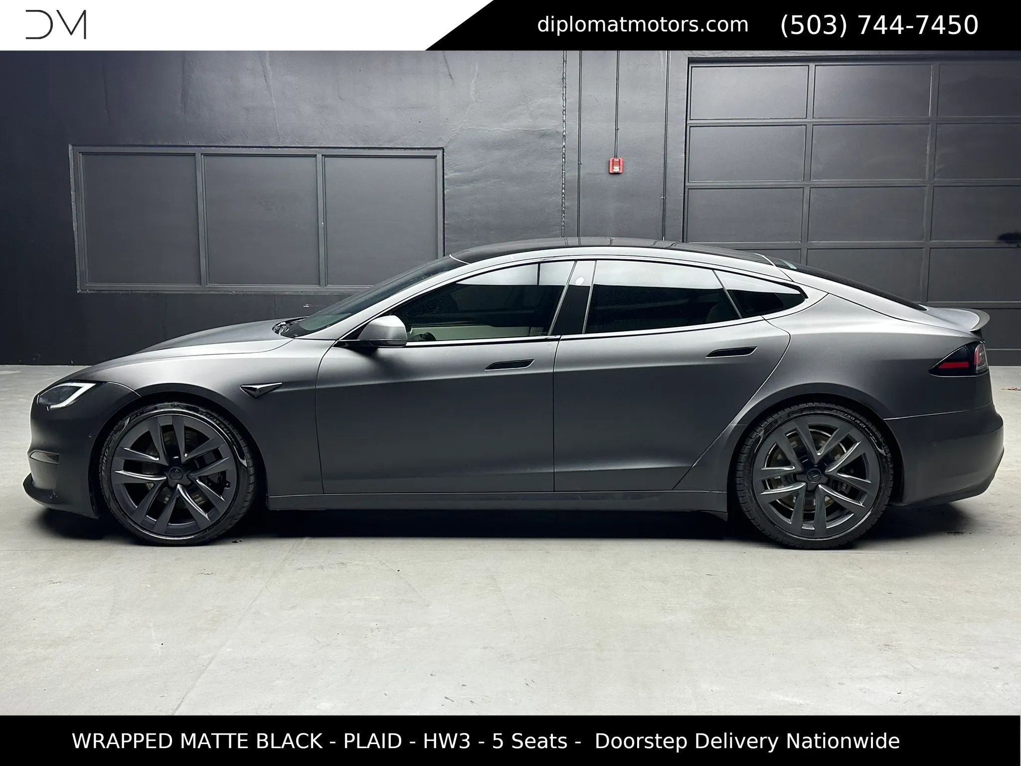 Used 2022 Tesla Model S Plaid AWD/4WD image 3