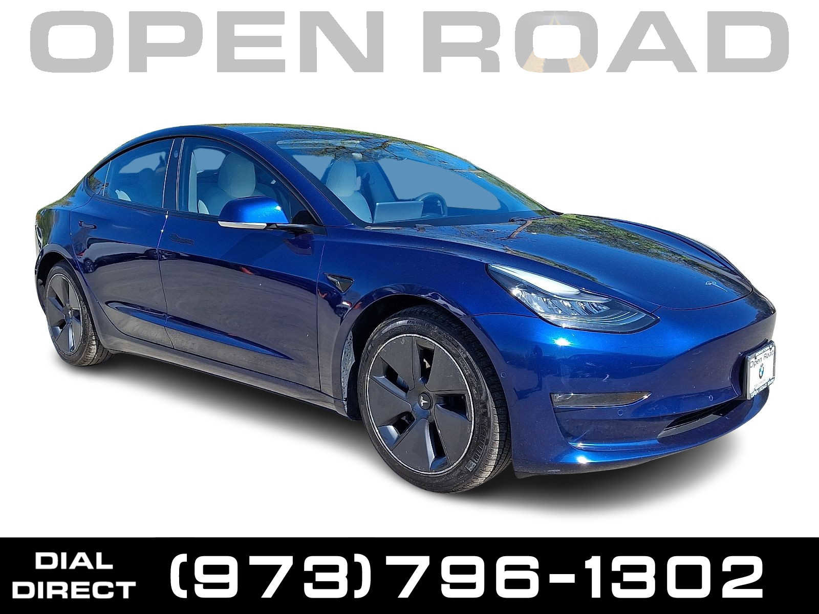 Used 2021 Tesla Model 3 Long Range AWD/4WD image 1