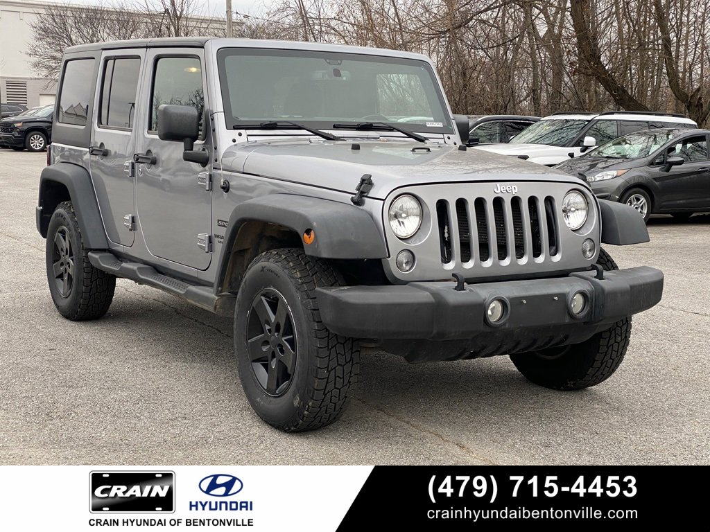 Used 2017 Jeep Wrangler Unlimited Sport w/ Quick Order Package 24S image 1