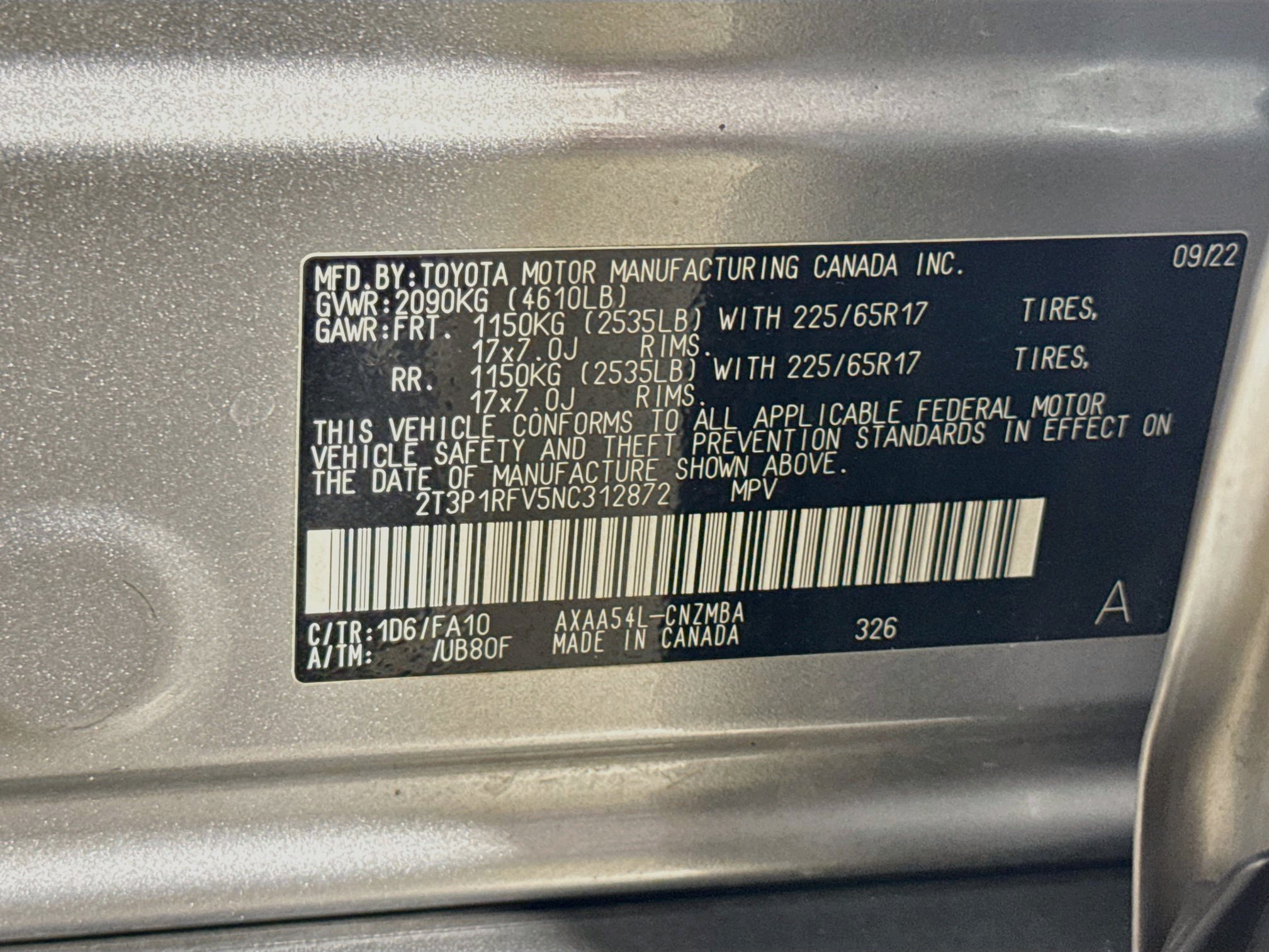 Certified 2022 Toyota RAV4 XLE AWD/4WD image 31