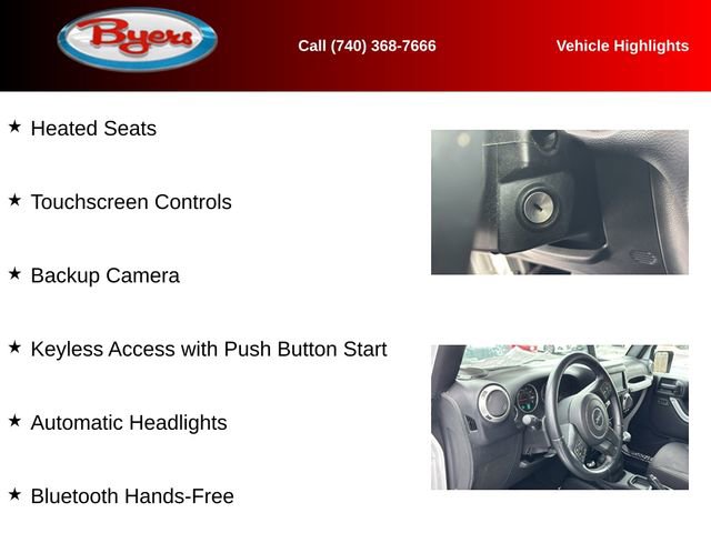 Used 2017 Jeep Wrangler Unlimited Sahara w/ Connectivity Group image 12