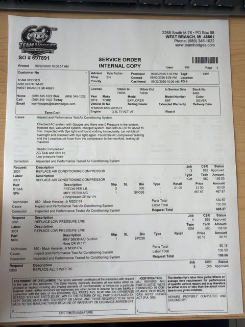 Used 2019 Ford Explorer Limited w/ Class III Trailer Tow Package AWD/4WD image 58