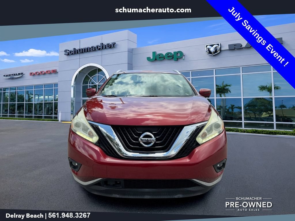 Used 2016 Nissan Murano SL w/ SL Technology Package FWD image 2