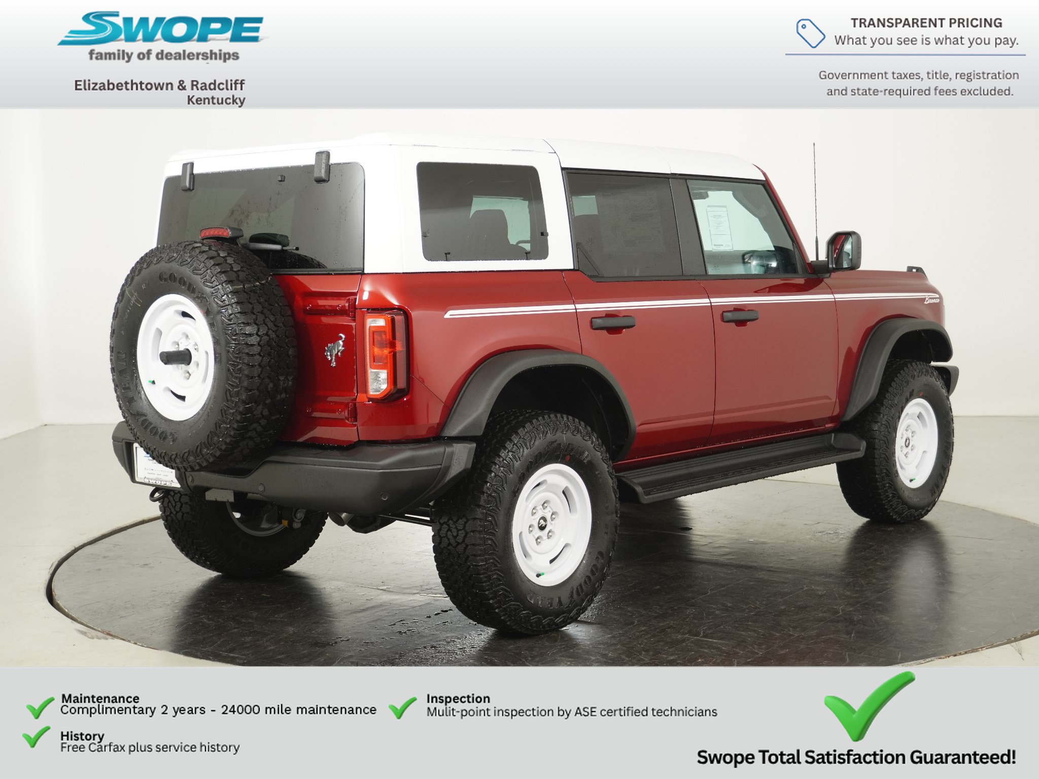 New 2026 Ford Bronco Heritage Edition AWD/4WD image 3