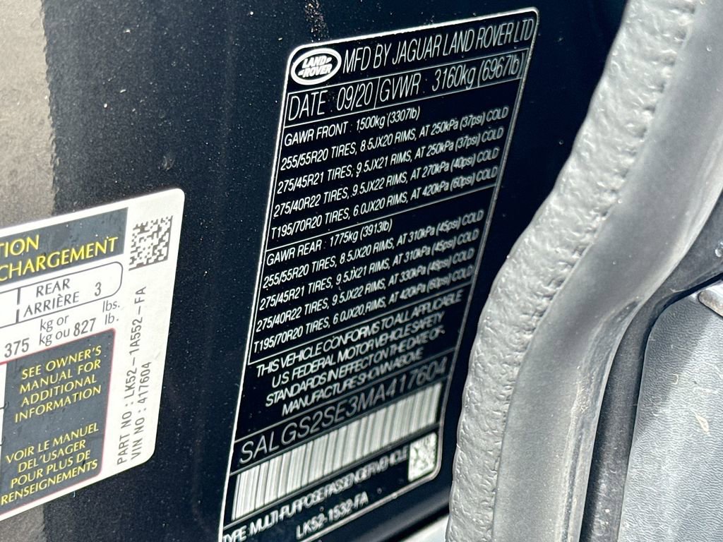 Used 2021 Land Rover Range Rover P525 Westminster Edition image 35