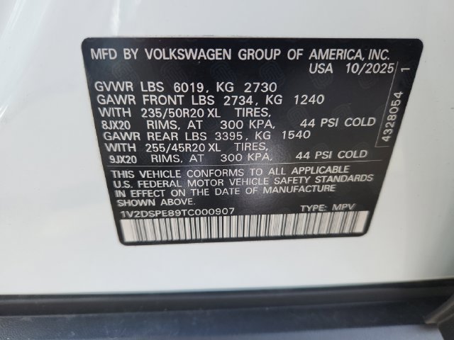 New 2026 Volkswagen ID.4 Pro AWD/4WD image 10
