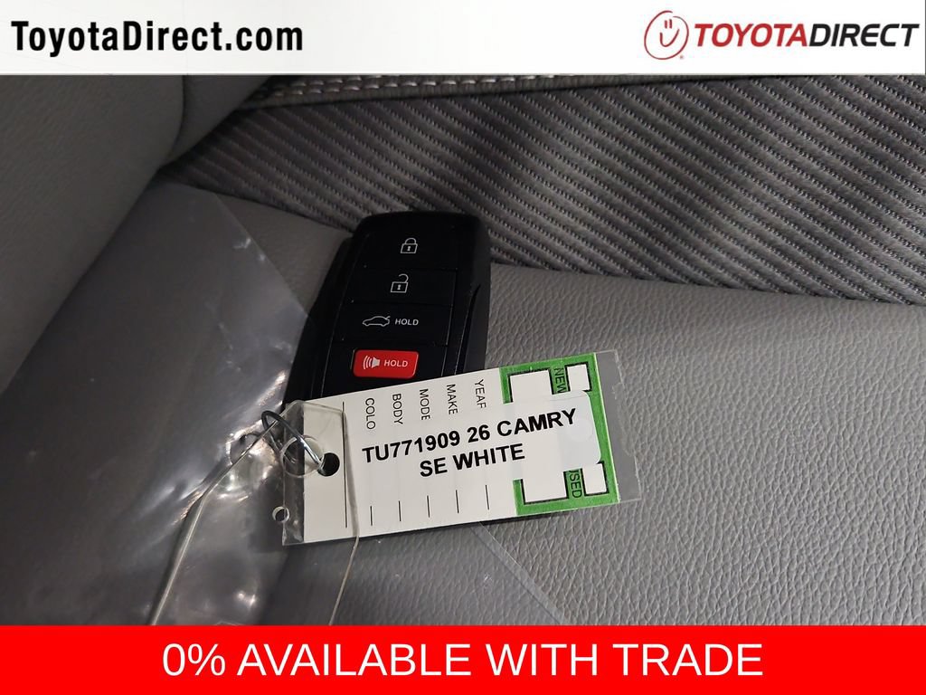 New 2026 Toyota Camry SE FWD image 35