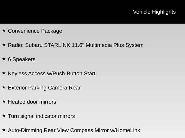 Used 2024 Subaru Ascent Premium w/ Convenience Package image 5