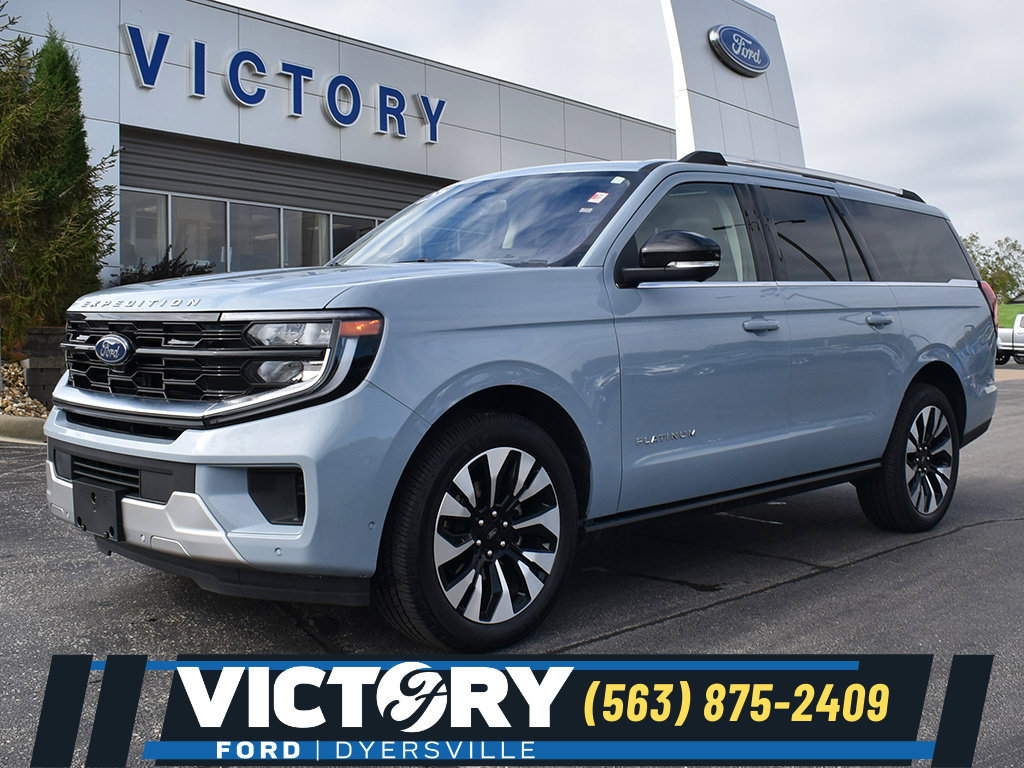 Certified 2025 Ford Expedition Max Platinum w/ Driver's Package
