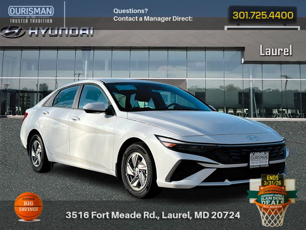 New 2026 Hyundai Elantra SE