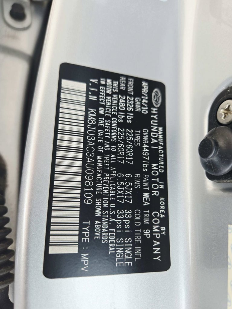 Used 2010 Hyundai Tucson GLS w/ Popular Equipment Pkg 2 FWD image 32