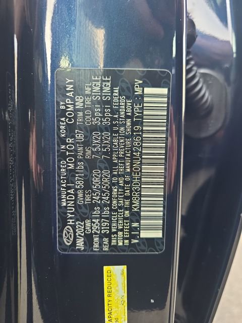 Used 2022 Hyundai Palisade SEL w/ Convenience Package image 19