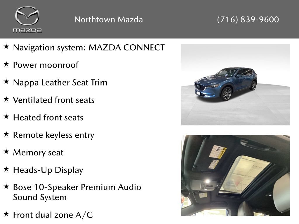 Certified 2021 MAZDA CX-5 Signature AWD/4WD image 10