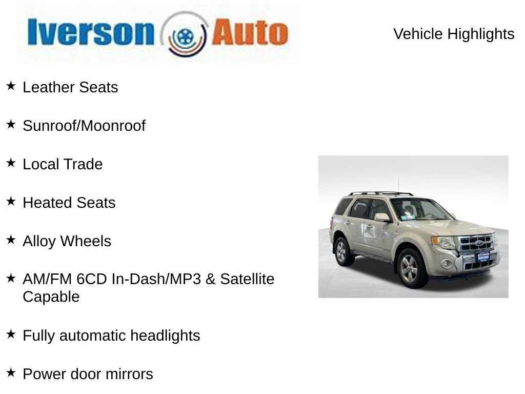 Used 2008 Ford Escape Limited image 2