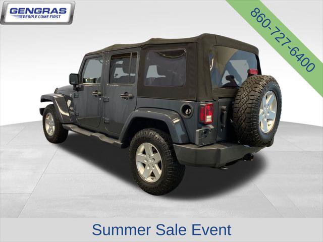 Certified 2017 Jeep Wrangler Unlimited Sahara w/ Connectivity Group AWD/4WD image 5