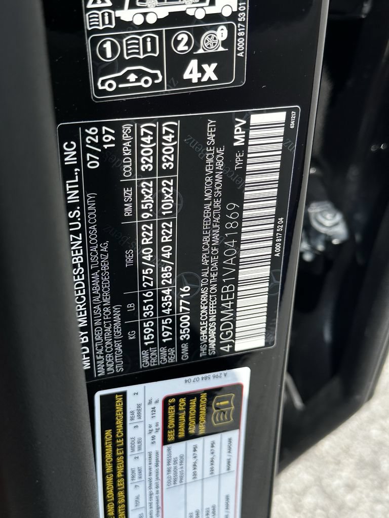 New 2027 Mercedes-Benz EQS 550 4MATIC SUV image 35