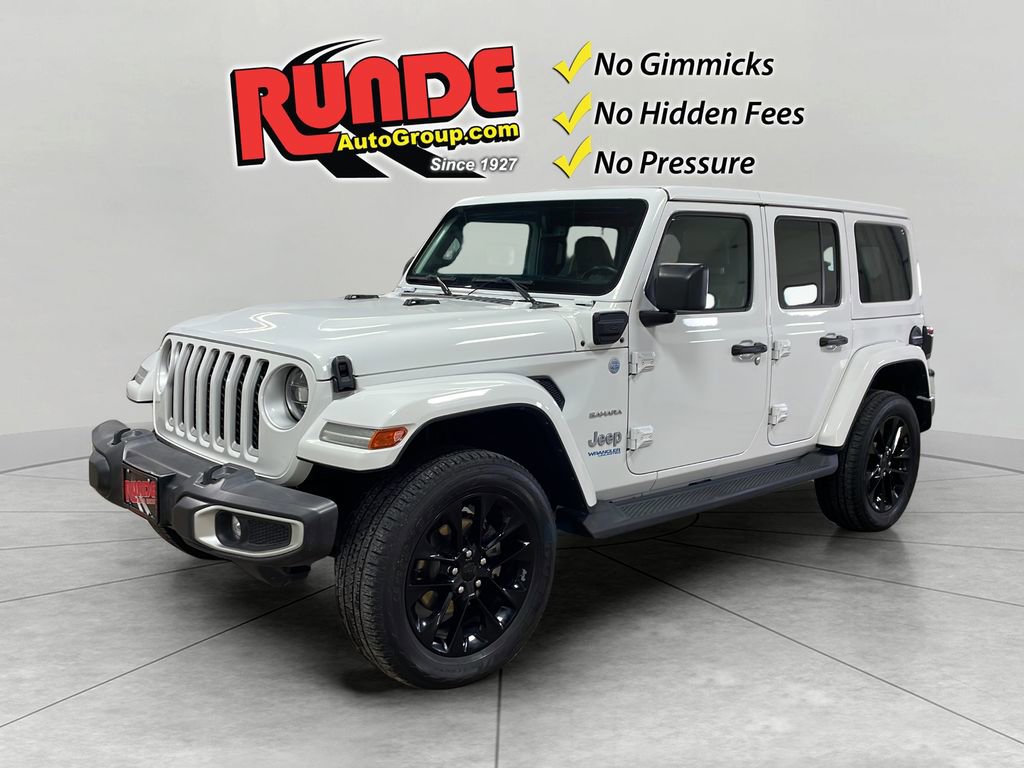 Used 2021 Jeep Wrangler Unlimited Sahara w/ Cold Weather Group image 1