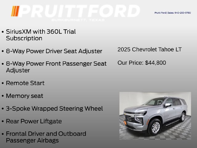 Used 2025 Chevrolet Tahoe LT RWD image 25