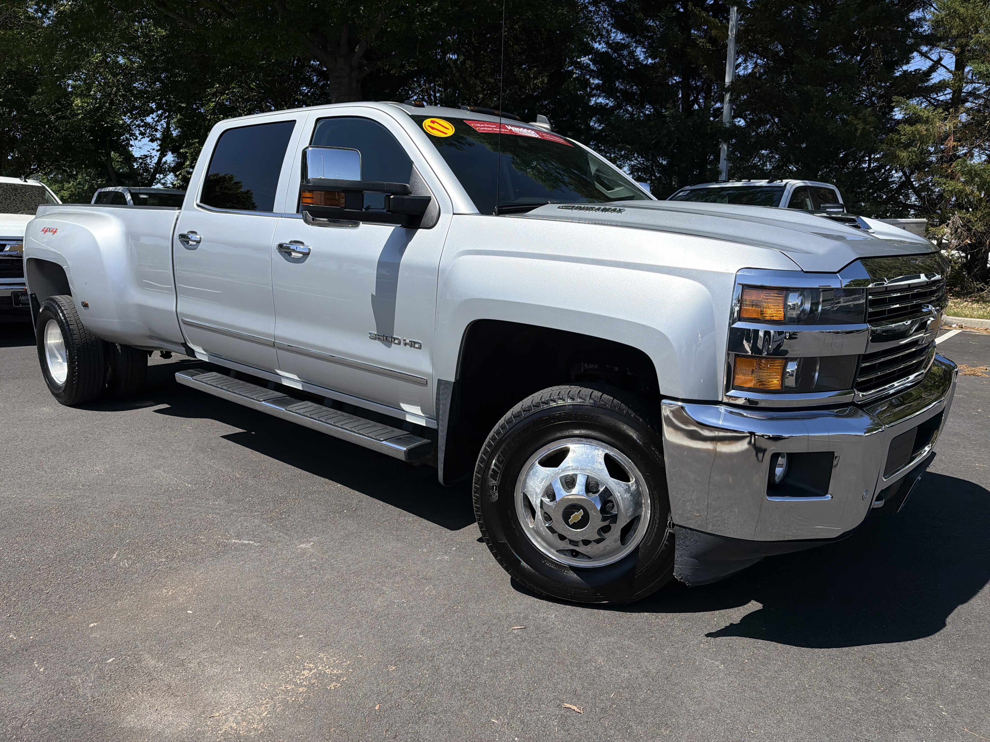 Used 2017 Chevrolet Silverado 3500 LTZ w/ Duramax Plus Package AWD/4WD image 2