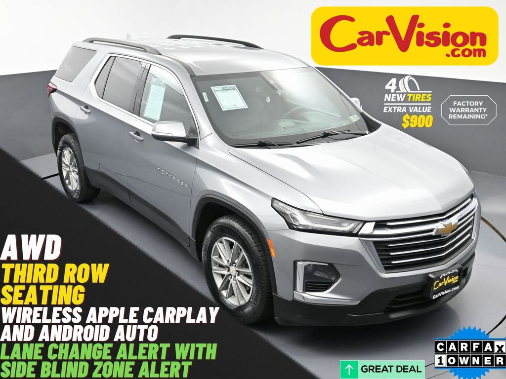 Used 2023 Chevrolet Traverse LT w/ LPO, Floor Liner Package