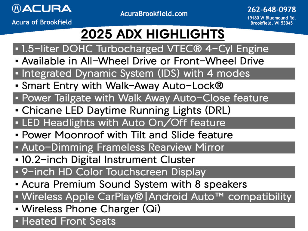 New 2026 Acura ADX A-Spec AWD/4WD image 4