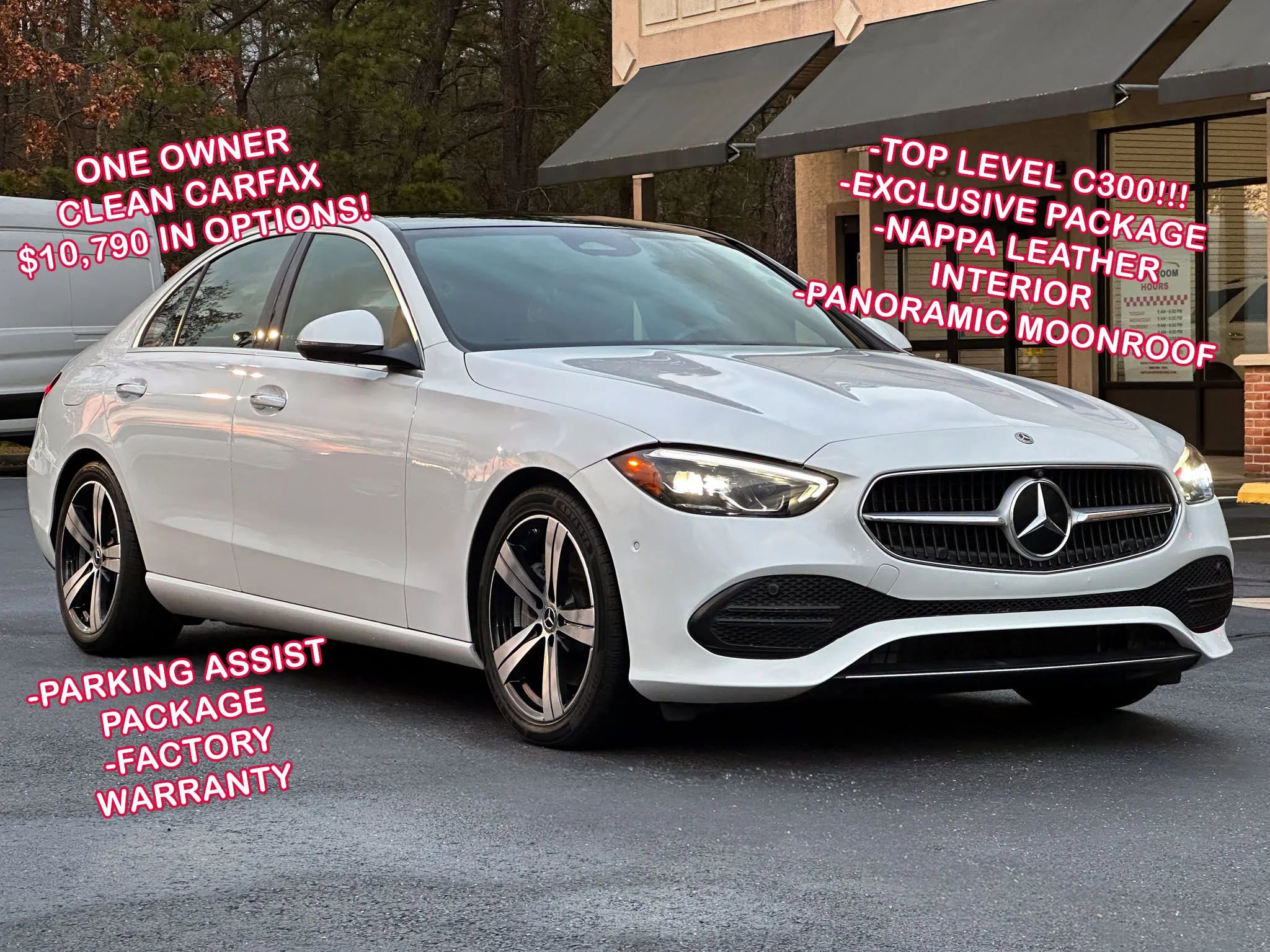 Used 2022 Mercedes-Benz C 300 4MATIC Sedan w/ Exclusive Trim Package image 1