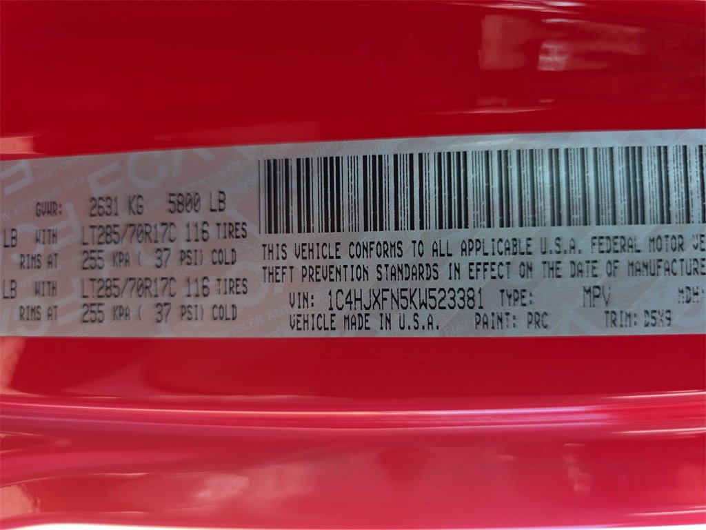 Used 2019 Jeep Wrangler Unlimited Rubicon w/ Cold Weather Group image 36