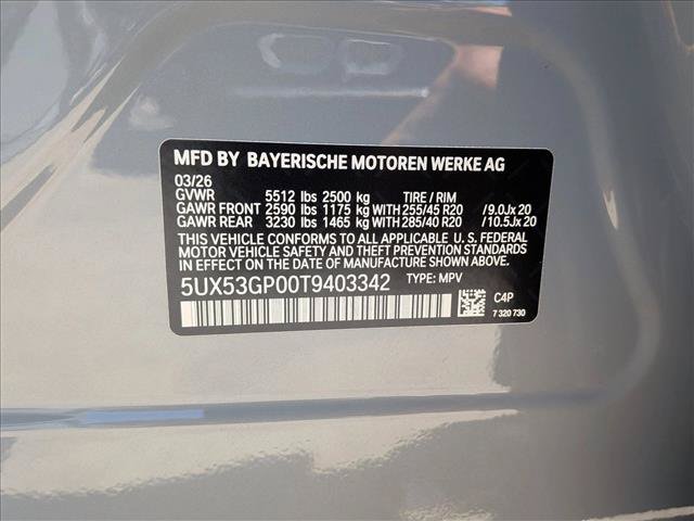 Used 2026 BMW X3 xDrive30i w/ M Sport Package AWD/4WD image 19