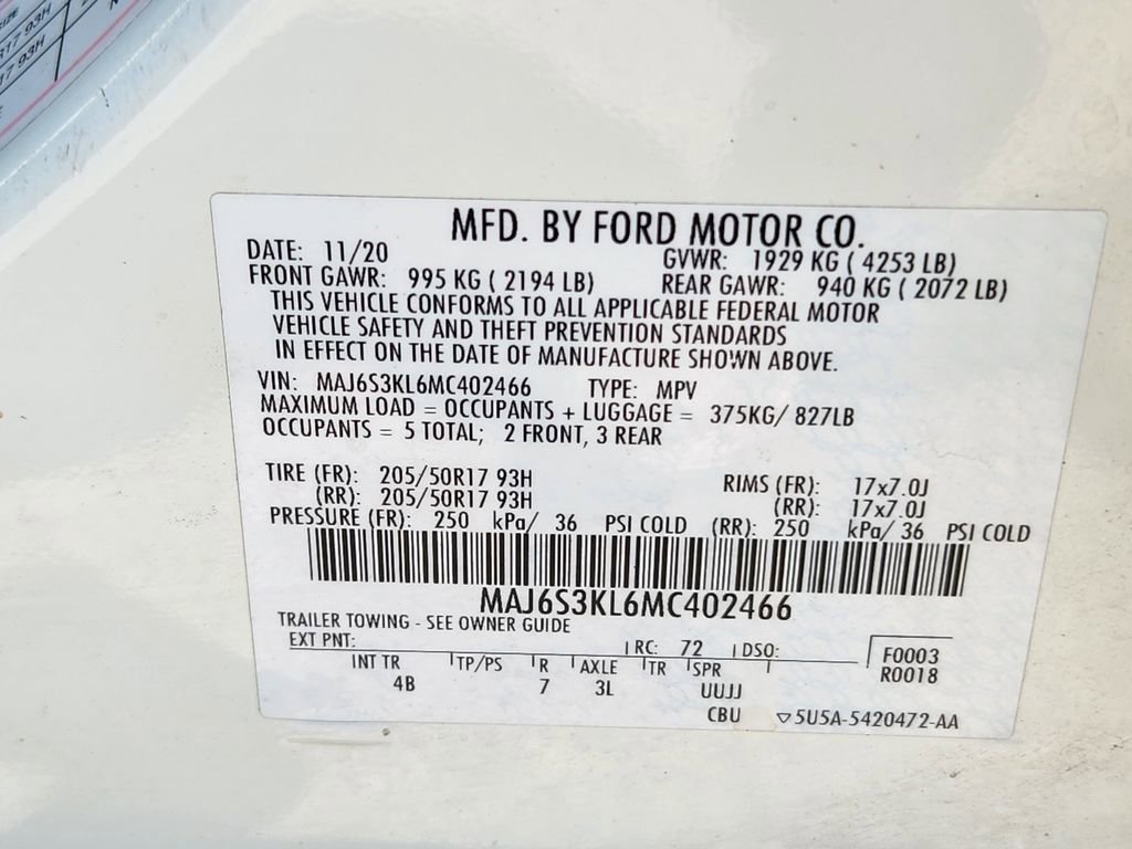 Used 2021 Ford EcoSport Titanium image 24