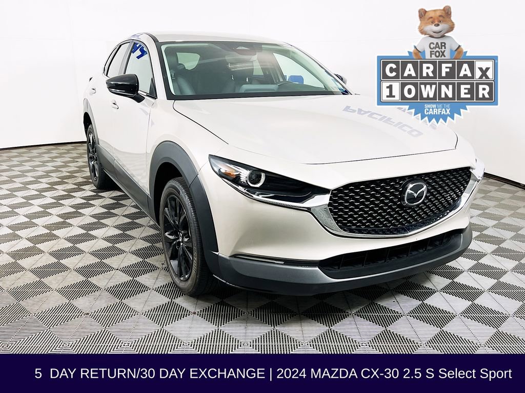 Used 2024 MAZDA CX-30 AWD 2.5 S w/ Select Sport Pkg image 1
