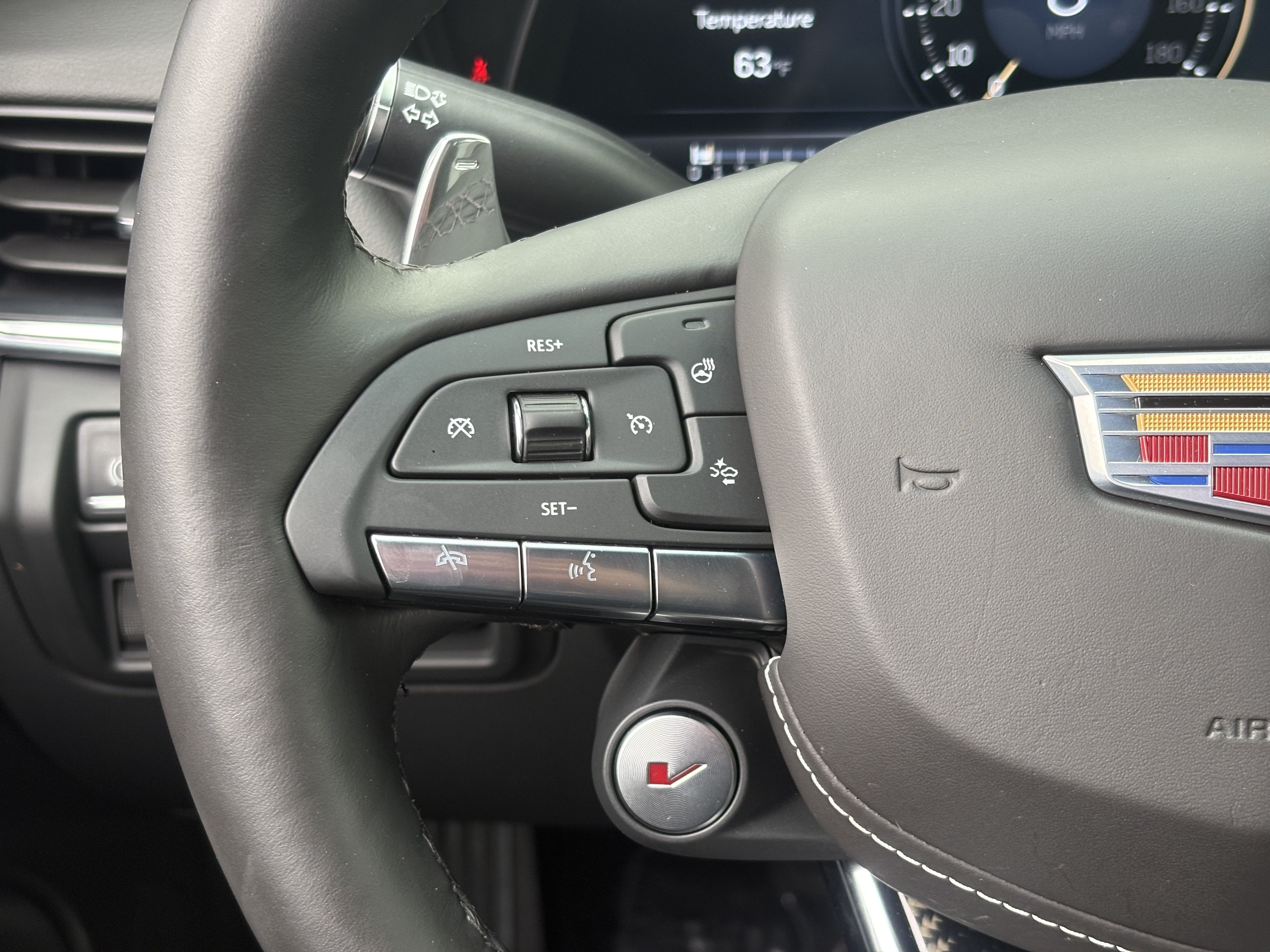 Certified 2025 Cadillac CT4 V Blackwing w/ Driver Assist Package RWD image 15