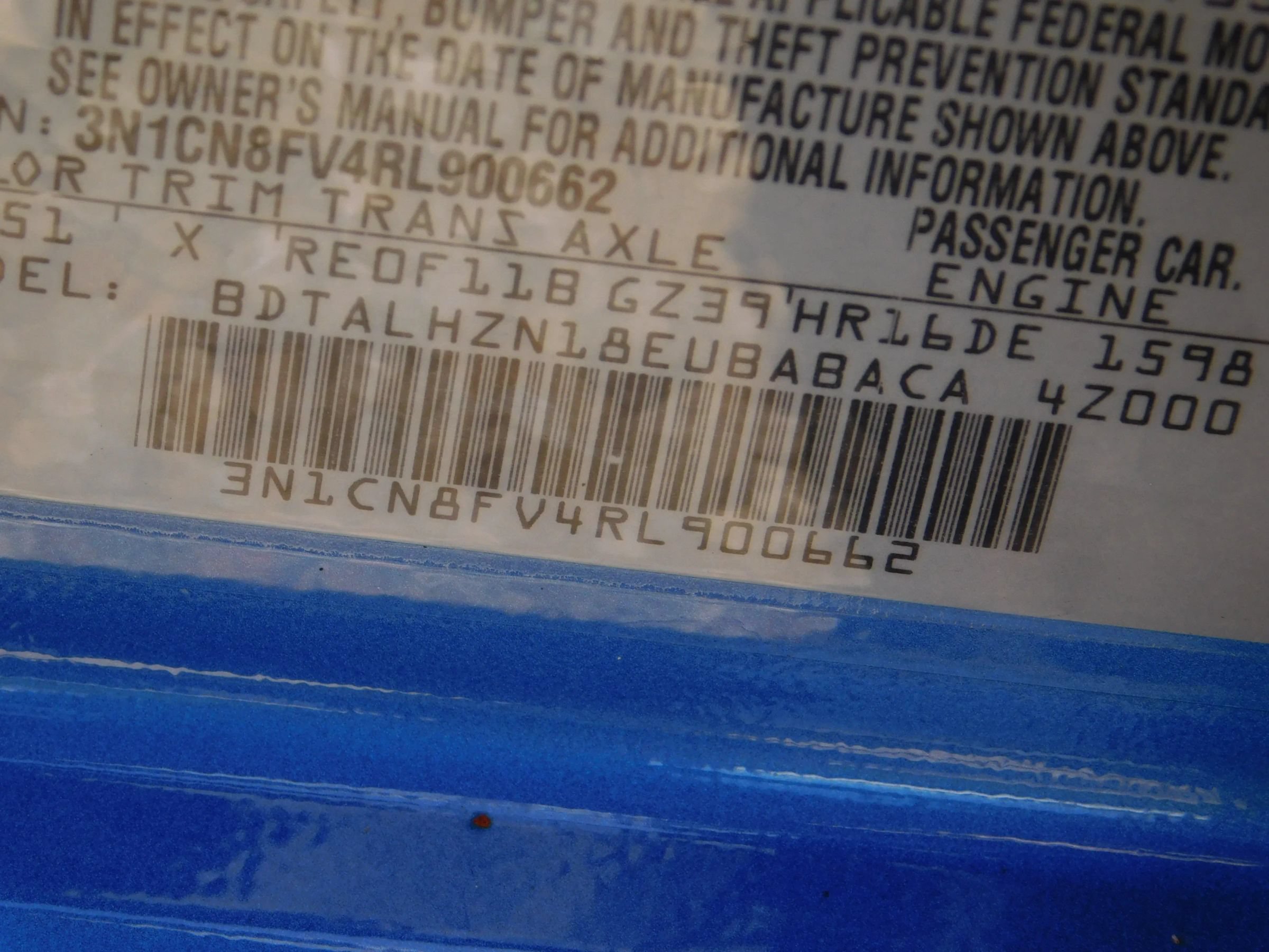 Used 2024 Nissan Versa SR w/ Trunk Package FWD image 24