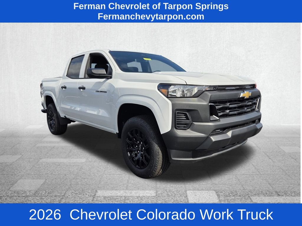 New 2026 Chevrolet Colorado W/T w/ WT Custom Package RWD video 1
