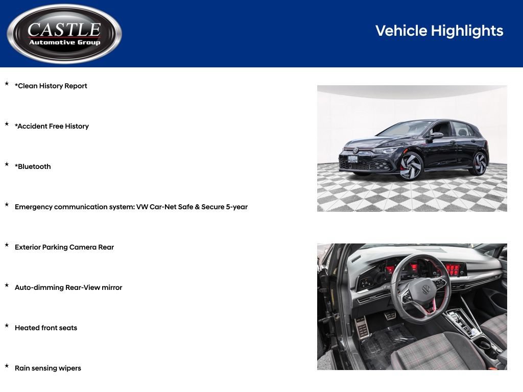 Used 2024 Volkswagen GTI S FWD image 3